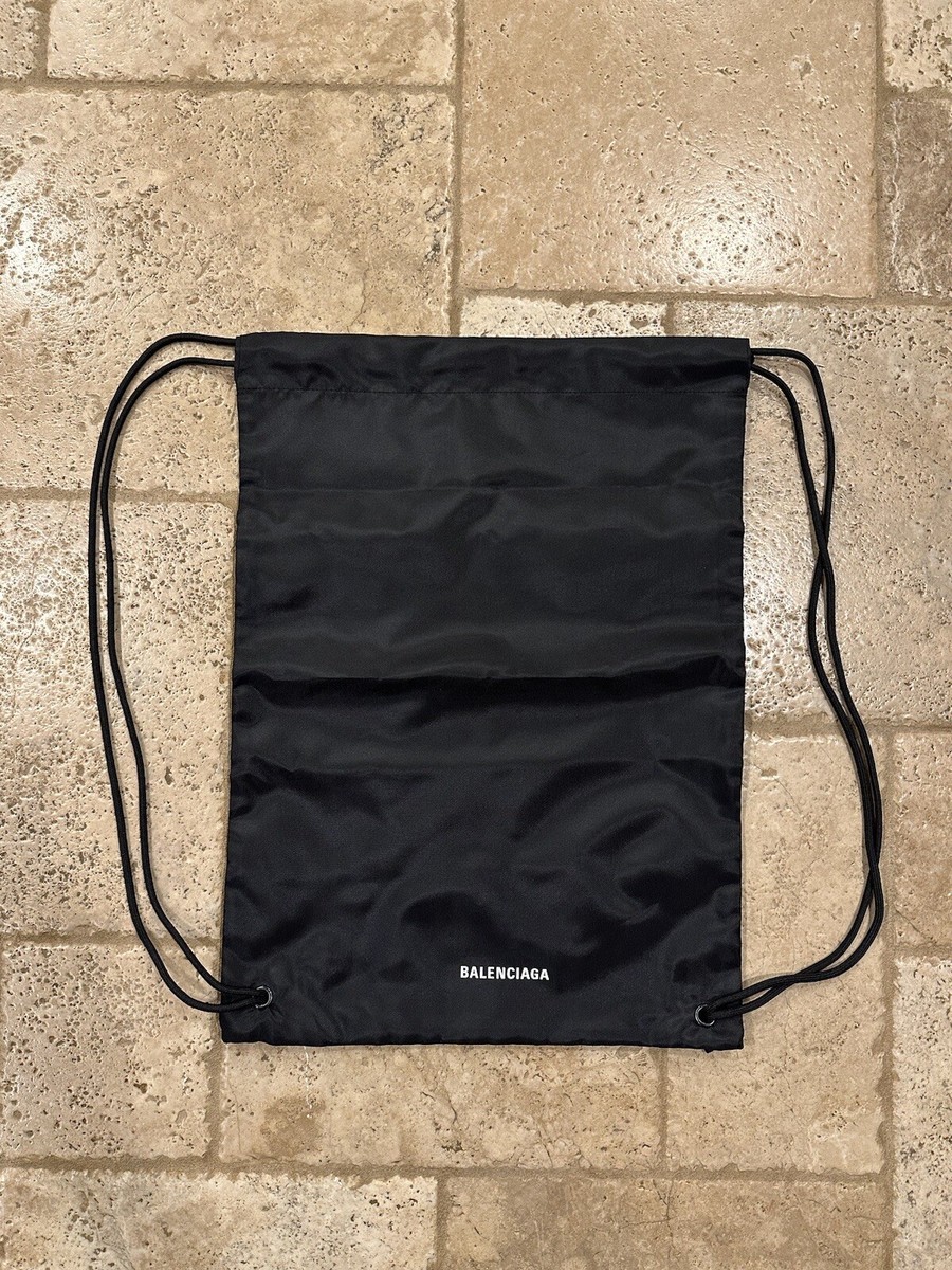 Balenciaga Black Nylon Dust Bag | eBay