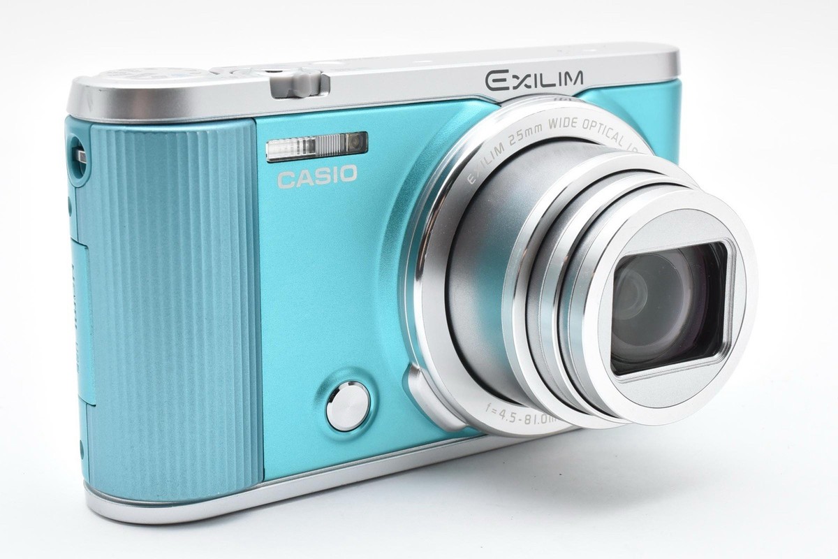 Casio EXILIM ZR1800 Ex-zr1800 W. 18x Zoom Lens Emerald Green Mint