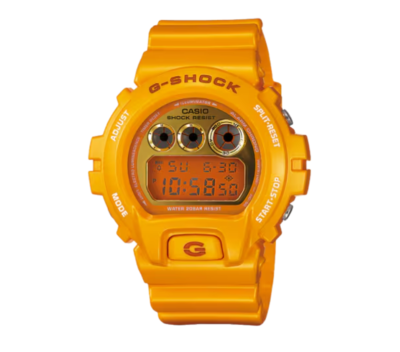 Rare Casio G-Shock Metallic Colors Men's Watch DW-6900SB-9 Yellow