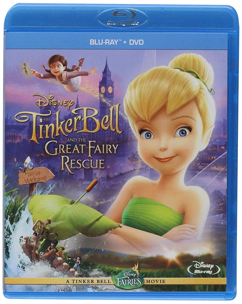 Tinker Bell and the Great Fairy Rescue Disney (Blu Ray + DVD) W