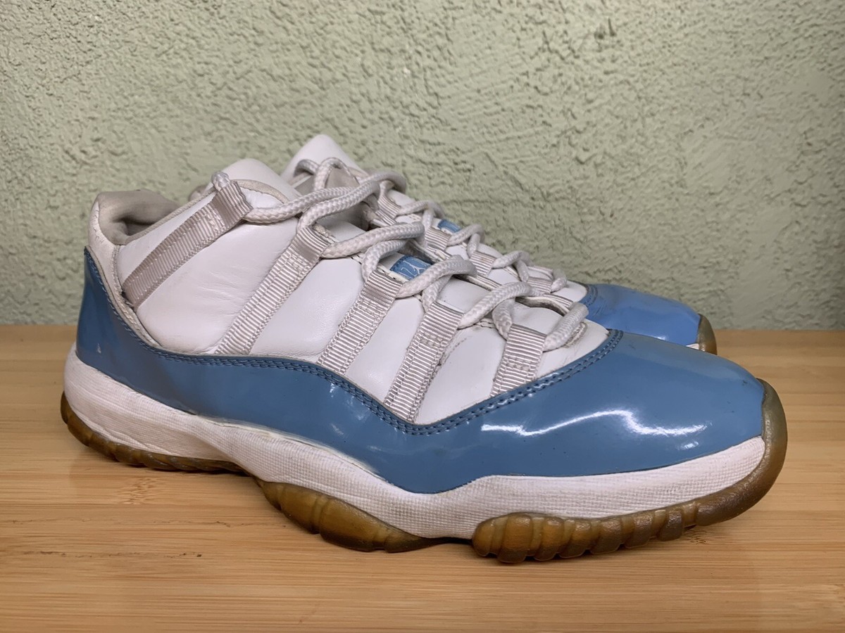 2001 Nike Air Jordan XI 11 Retro Low WHITE COLUMBIA BLUE Space