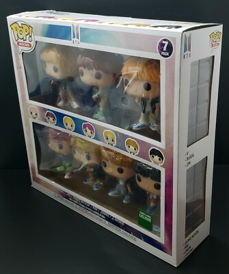 Funko Pop! BTS 7-Pack V, Suga, Jin, Jung Kook, RM, Jimin & J-Hope