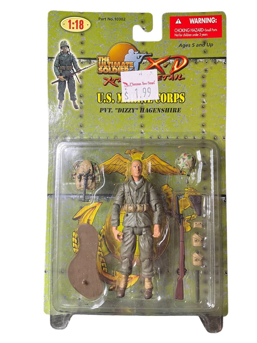 The Ultimate Soldier 1:18 XD US Marine Corps Pvt Dizzy Hagenshire