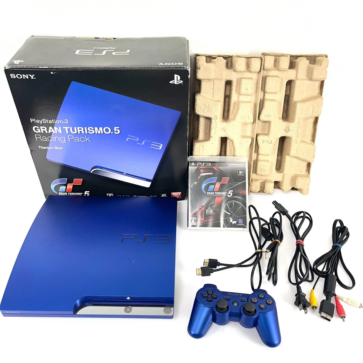 Sony PlayStation 3 - Slim Blue Video Game Consoles for sale - eBay