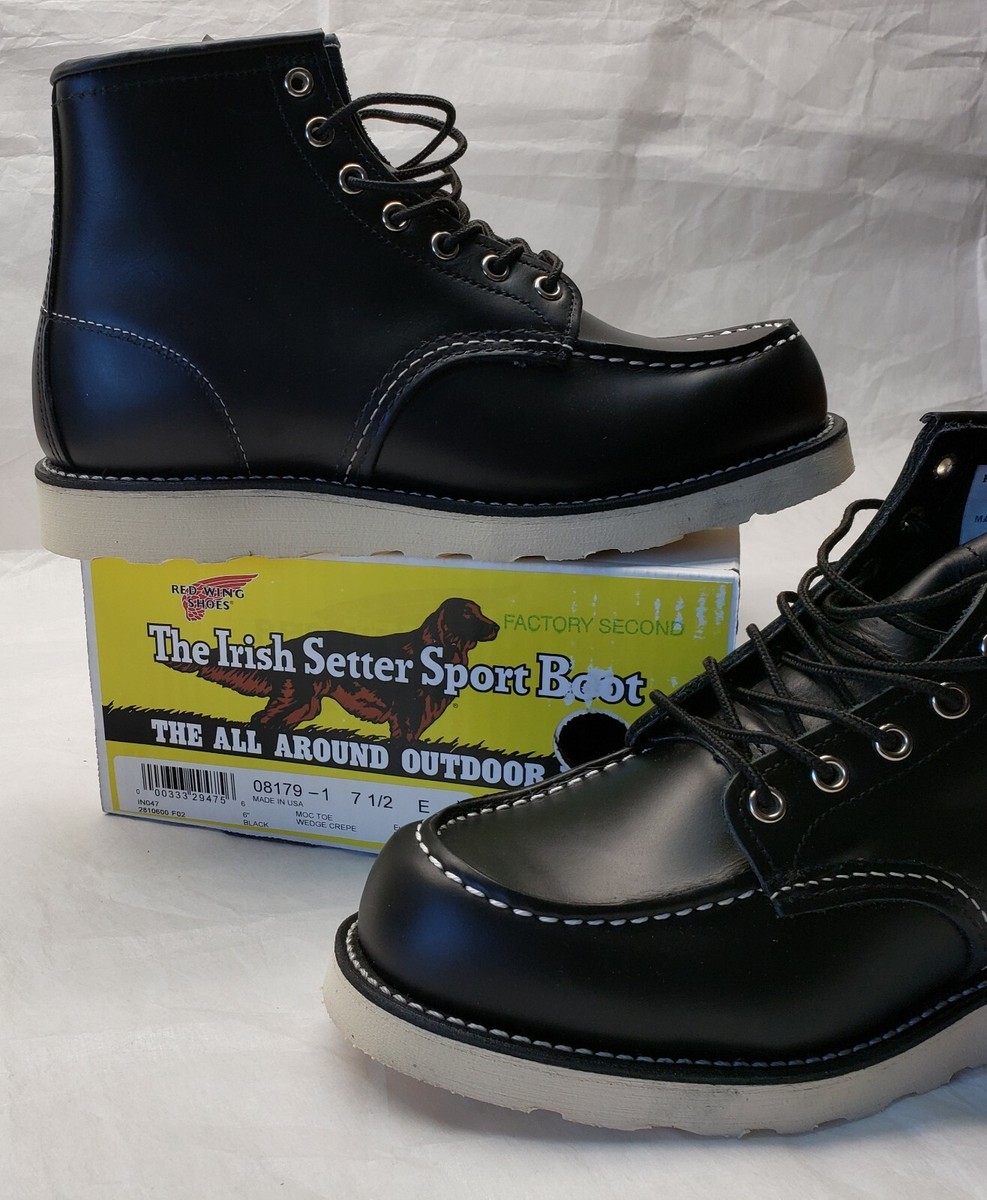 Rare 🔥 Japanese Red Wing 8179 Irish Setter Boots Heritage Moc Toe