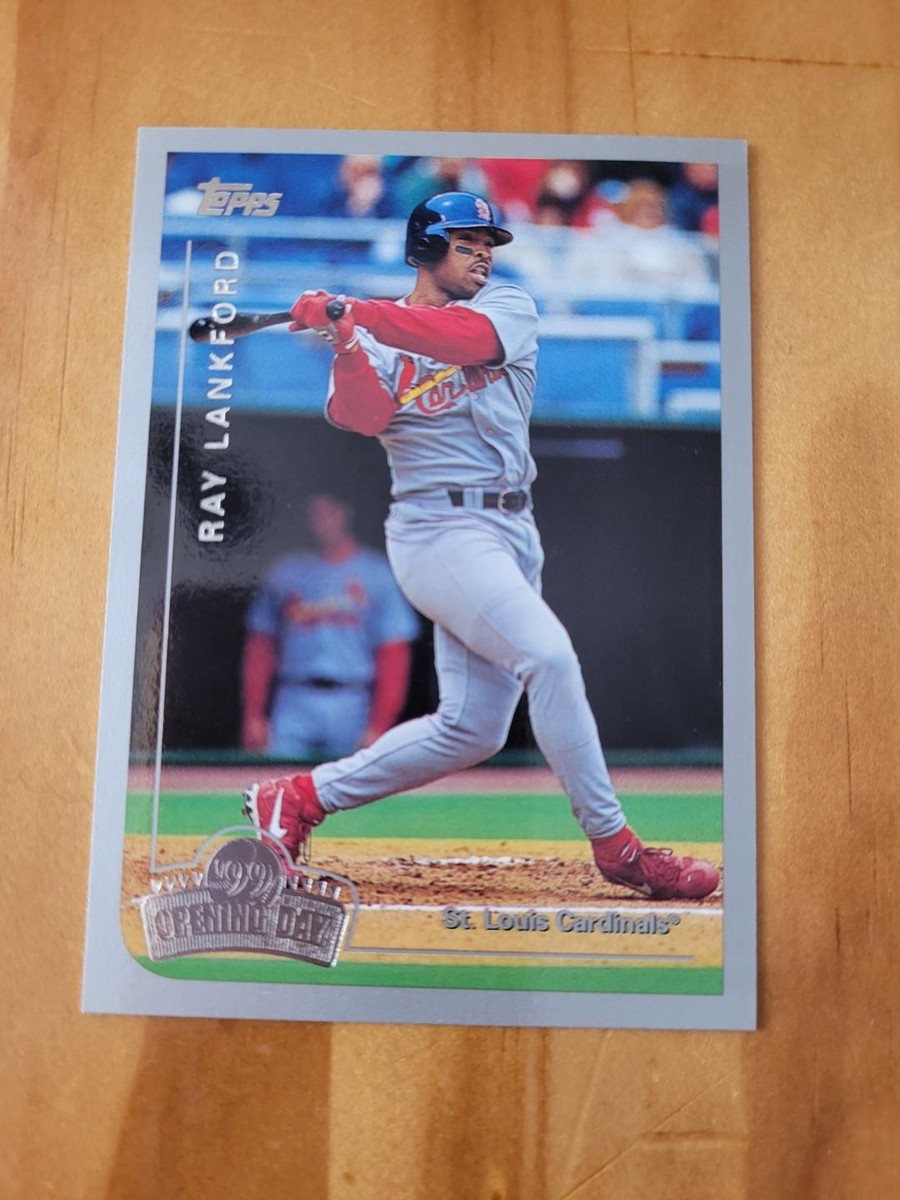 Ray Lankford ~ 1999 Topps #22 ~ St. Louis Carindals ~ MLB Trading
