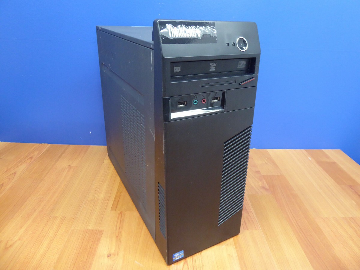 LENOVO THINKCENTRE M72e TOWER PC INTEL i3-3220 3.30GHz 8GB 500GB