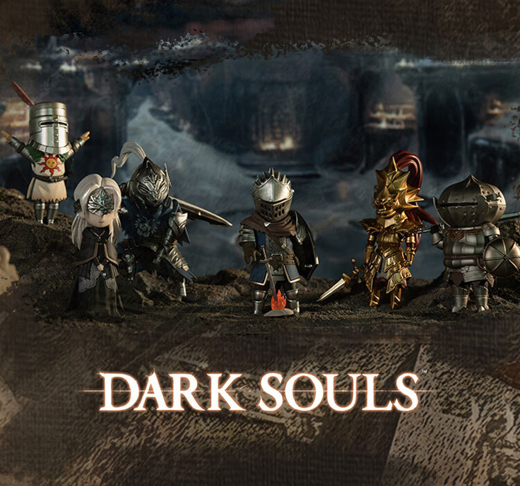 ACTOYS Dark Souls Solaire Fire Keeper Artorias Jack Baldo 6pcs In