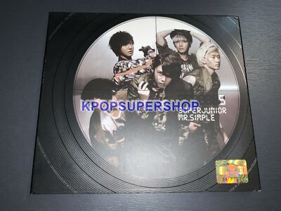 Super Junior 5th Album Mr. Simple Type B CD Great Rare No