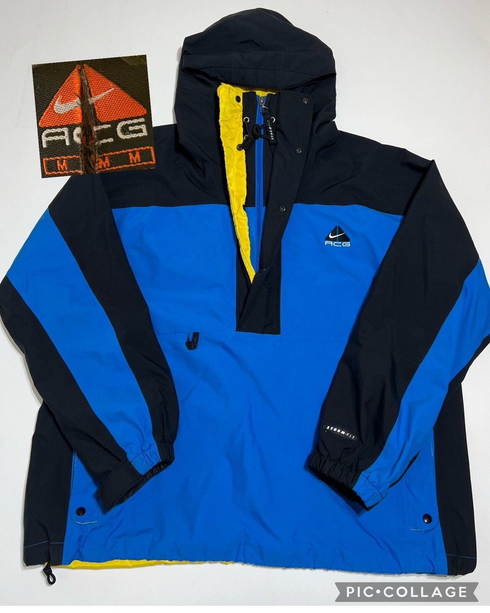 VTG 1997 Nike ACG STORM-Fit Windbreaker 1/2 Zip Anorak Jacket