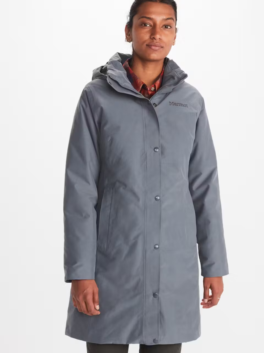 NWT Marmot Chelsea Down Coat XL Steel Onyx MSRP $380 | eBay