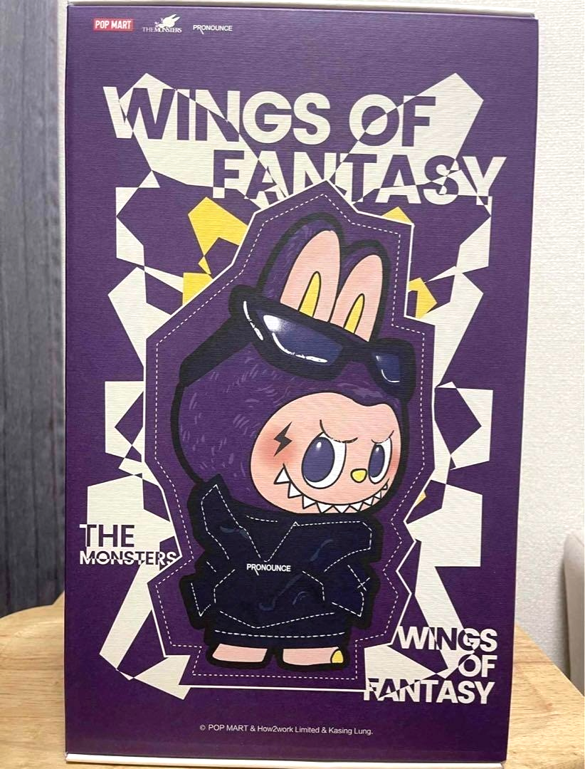POP MART LABUBU × PRONOUNCE WINGS OF FANTASY Vinyl Plush Doll | eBay