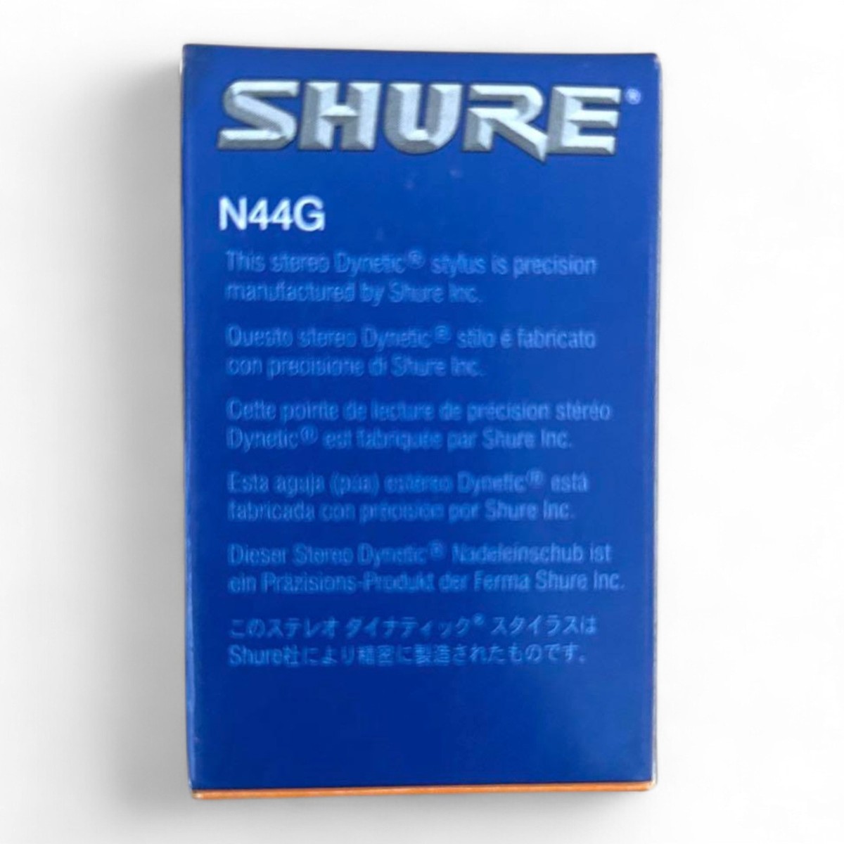 SHURE N44G Replacement Stylus for Turntable M44G Cartridge Genuine