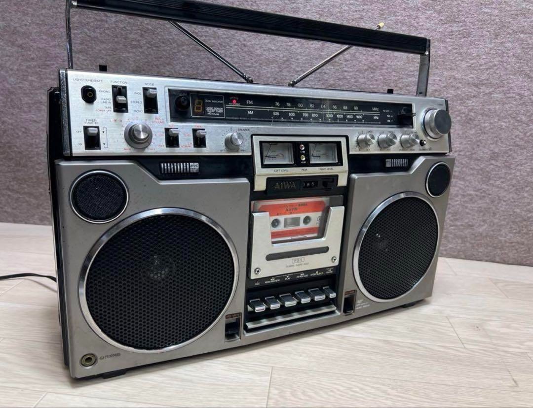 AIWA CS-80 Radio Cassette Player Retro FM/AM Maintained | eBay