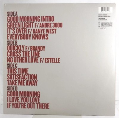 John Legend / EVOLVER 2008 US Original 2LP Kanye West Will.I.Am Ne