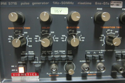 Philips PM5716/00 Pulse Generator, 1Hz-50MHz, 6ns-0.1s | eBay