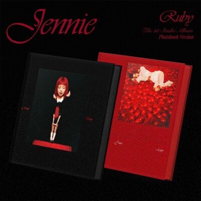 BLACKPINK JENNIE RUBY 1st Studio Album CD+Photo Book+5 Card+