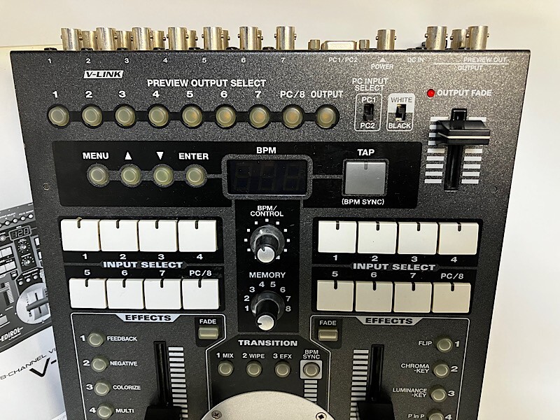 Edirol V-8 8 Channel Video Mixer Switcher Roland Video Editor