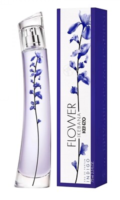 Kenzo Flower Ikebana Indigo EDP 75ml / 2.5oz Sealed Authentic by