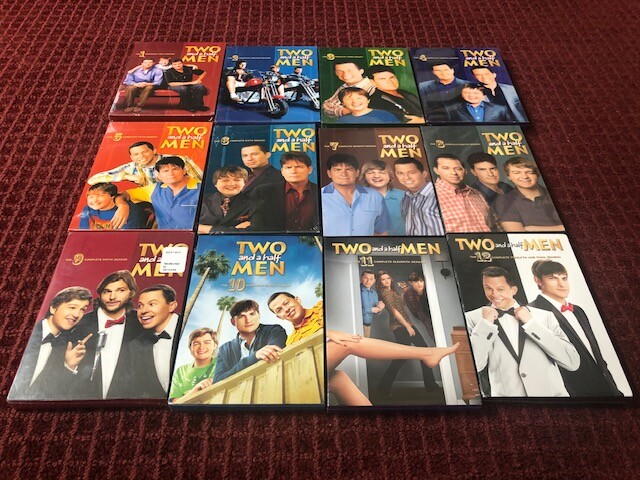 Two and Half Men Complete Series DVD 1, 2, 3, 4, 5, 6, 7, 8, 9, 10