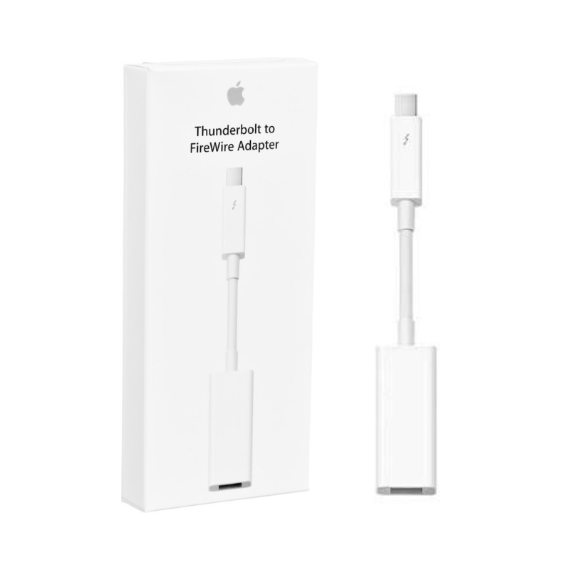 GENUINE APPLE THUNDERBOLT TO FIREWIRE ADAPTER CABLE NEW RETAIL