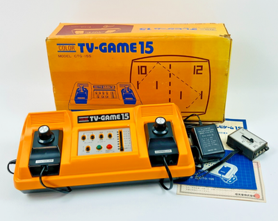 COLOR TV GAME 15 Console Boxed CTG-15S Nintendo Tested System