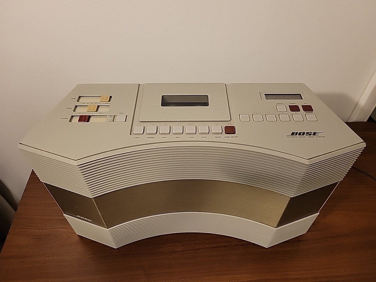 Bose Acoustic Wave Stereo Music System Model AW-1 Radio & Cassette