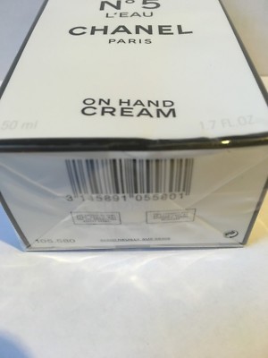 CHANEL No5 L'EAU On Hand Cream 1.7oz(50ml)new&limited edition | eBay