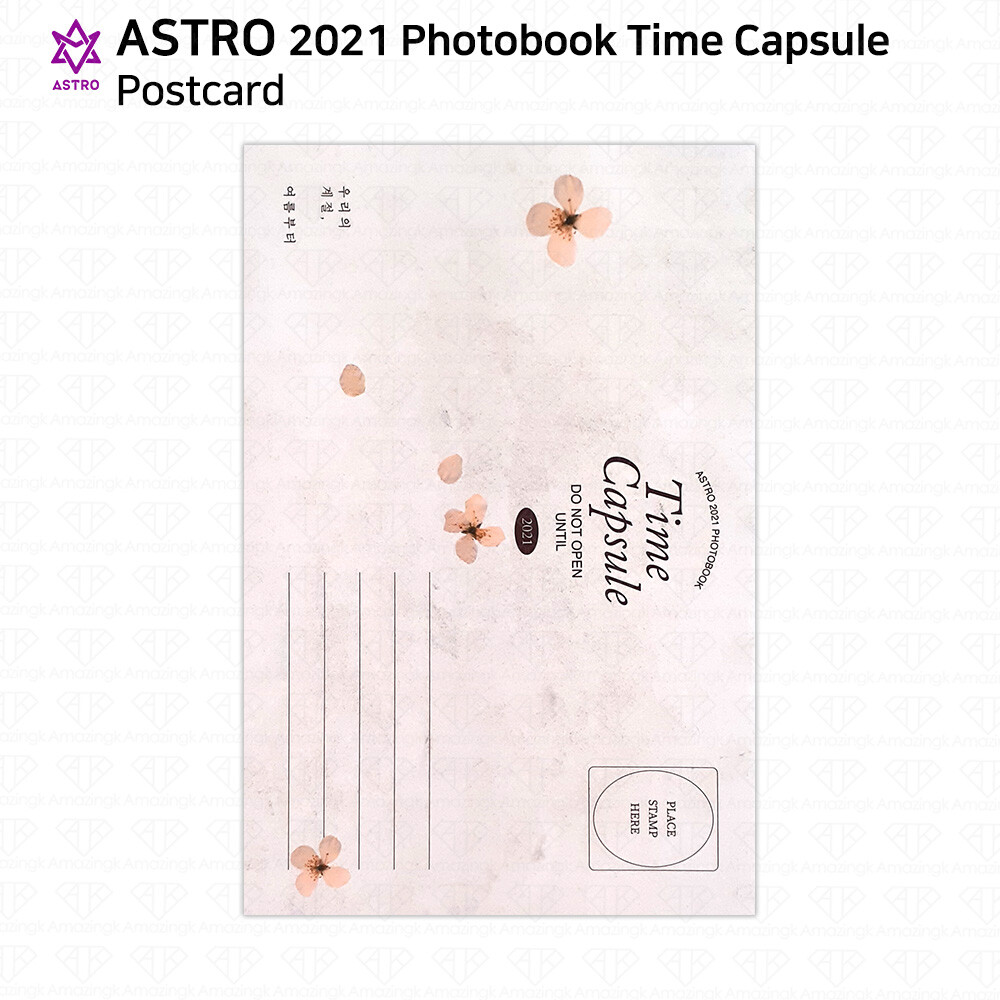 ASTRO 2021 Photobook Time Capsule Postcard Film Photo Photocard