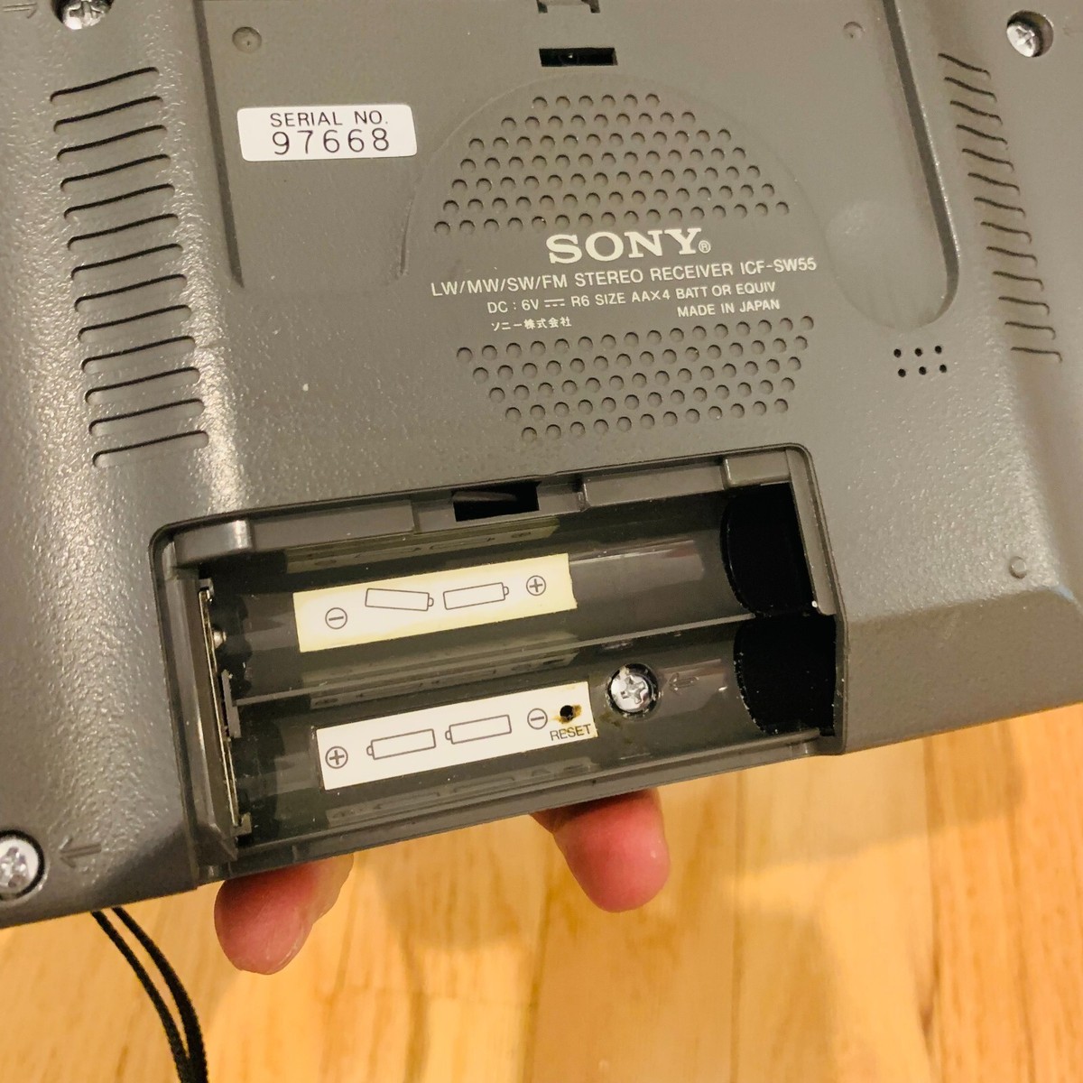 Sony ICF-SW55 World Band and Short Wave Receiver Radio | eBay