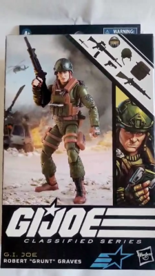 NEW Hasbro G.I. Joe Classified Series 6-Inch Action Figure Robert