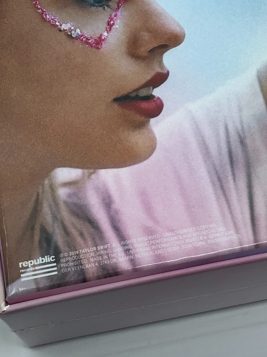 Taylor Swift Lover CD Deluxe Box Set New Sealed 602508005435| eBay