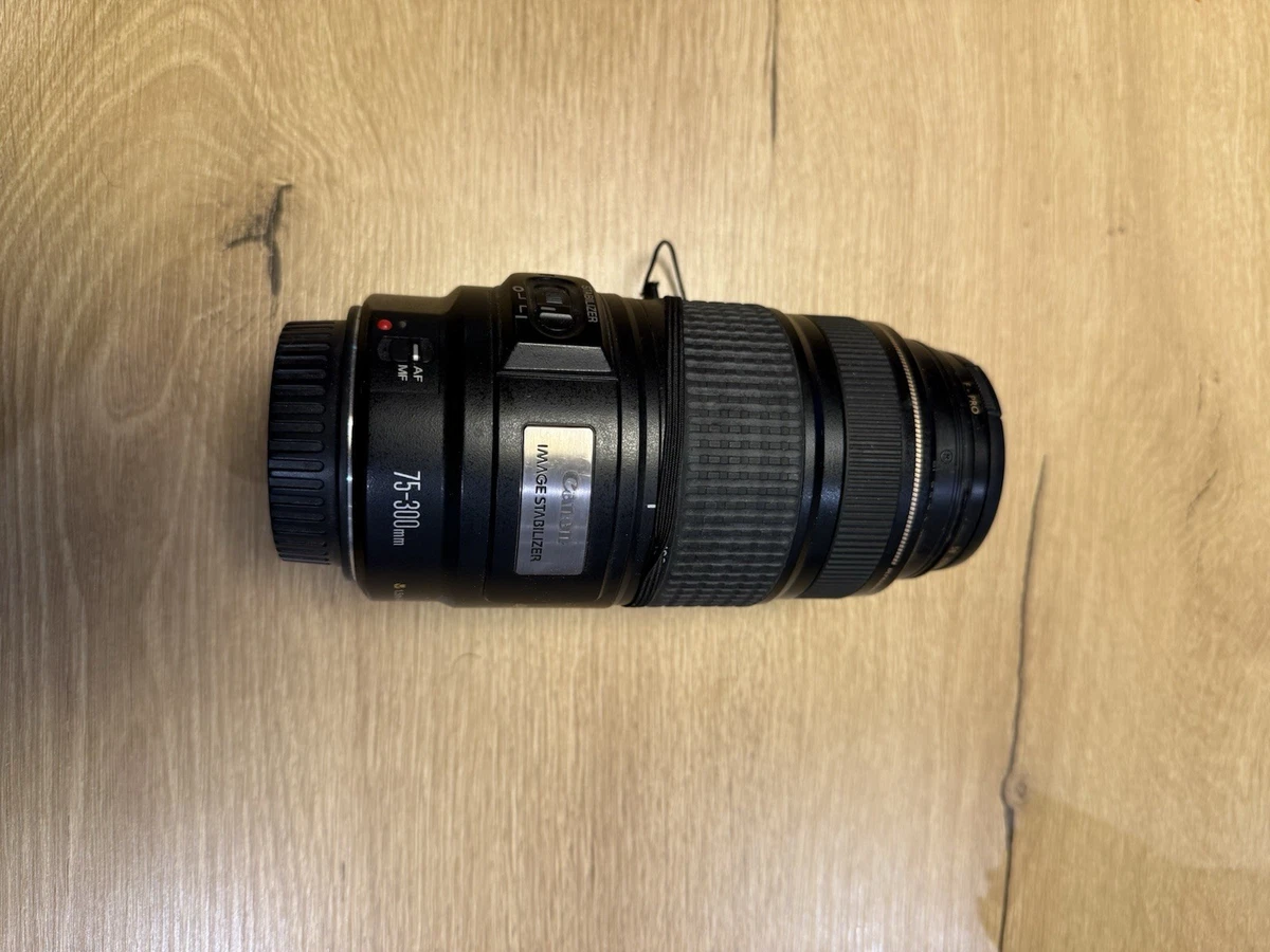 Canon EF 75-300mm Image Stabilization Camera Lenses for sale | eBay