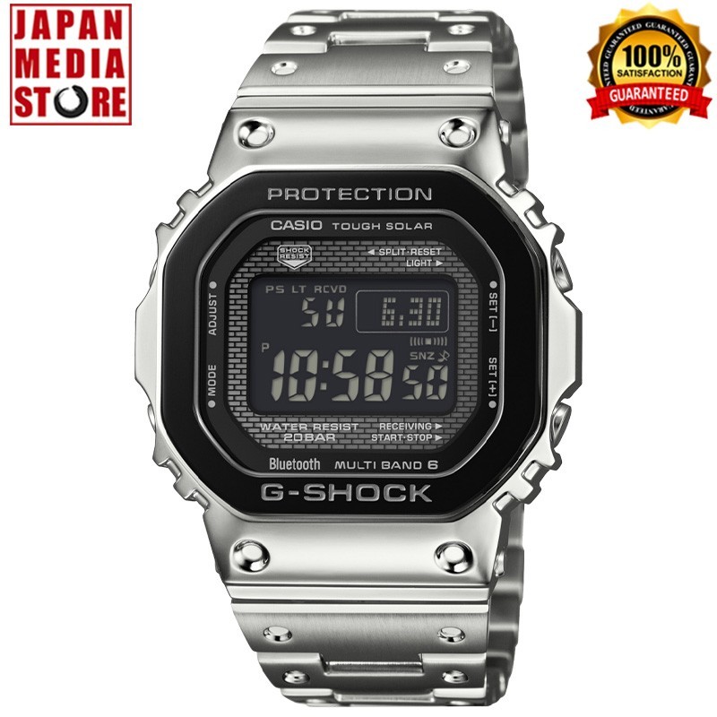Casio G-SHOCK GMW-B5000BT-1JF BLACK BEZEL Digital Bluetooth Men