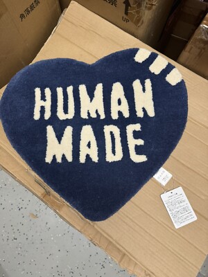 Human Made Heart Rug Small Blue | eBay