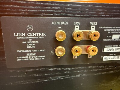 LINN CENTRIK Center Channel Speaker | eBay