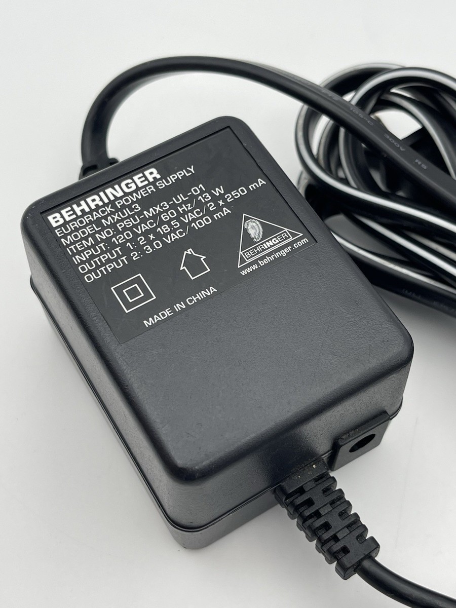 Genuine Behringer Eurorack Power Supply MXUL3 120V/60Hz/13W | eBay