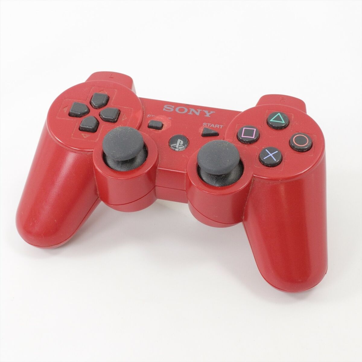 PS3 Controller Garnet Red -NEW BATTERY- DUAL SHOCK 3 SIXAXIS