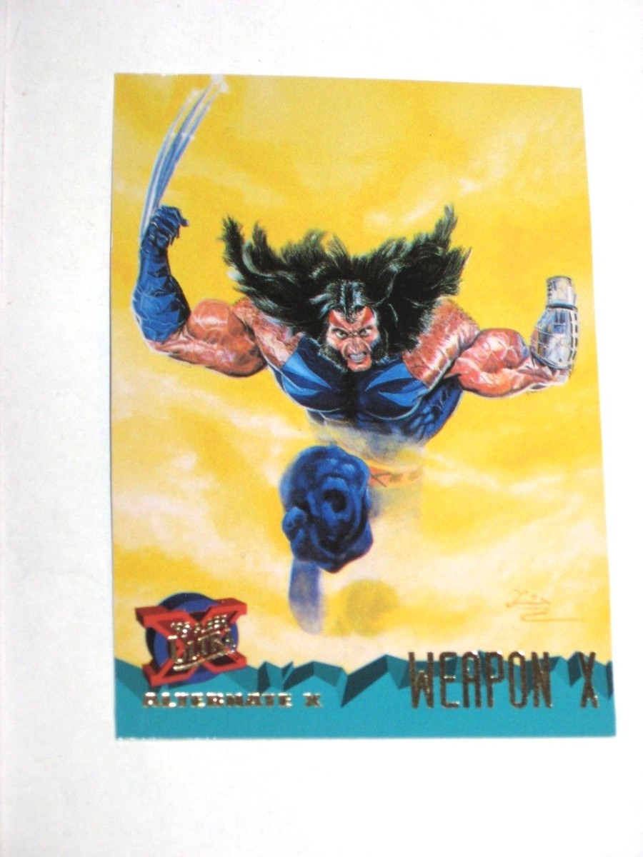 1995 FLEER ULTRA X-MEN WOLVERINE WEAPON X PROMO CARD RARE
