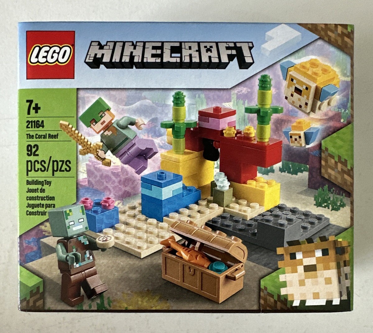 LEGO Minecraft: The Coral Reef (21164) 673419340557| eBay