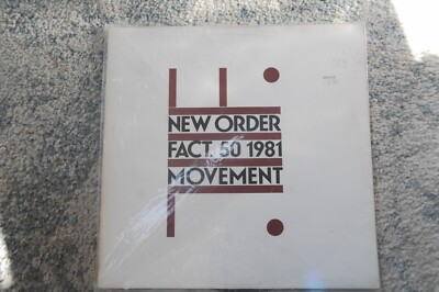 New Order, Fact. 50 1981 Movement, VG cover, M- LP | eBay