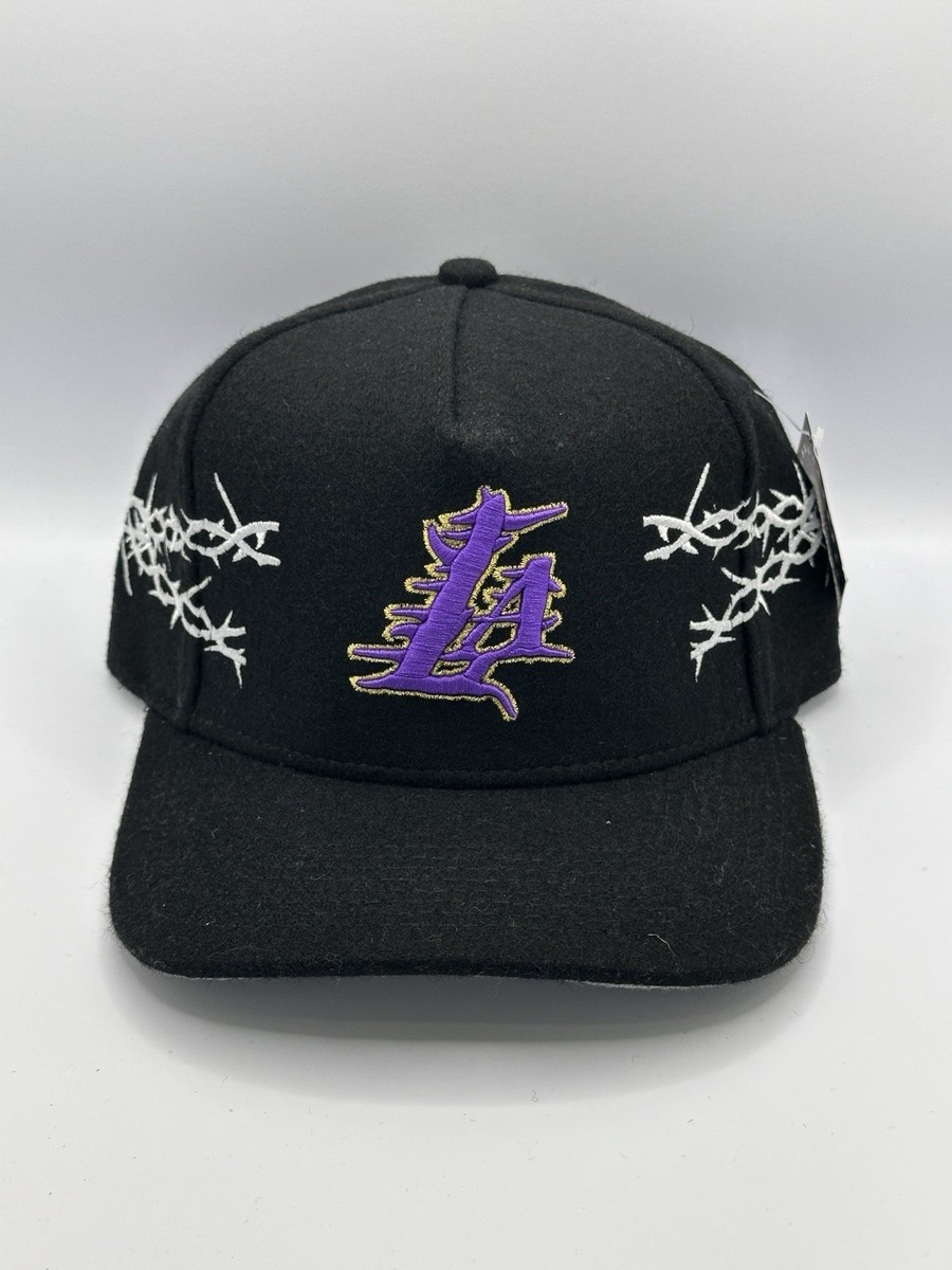 Kill The Hype KTHLA LA Lakers Thorn Wool Snapback Hat RARE | eBay