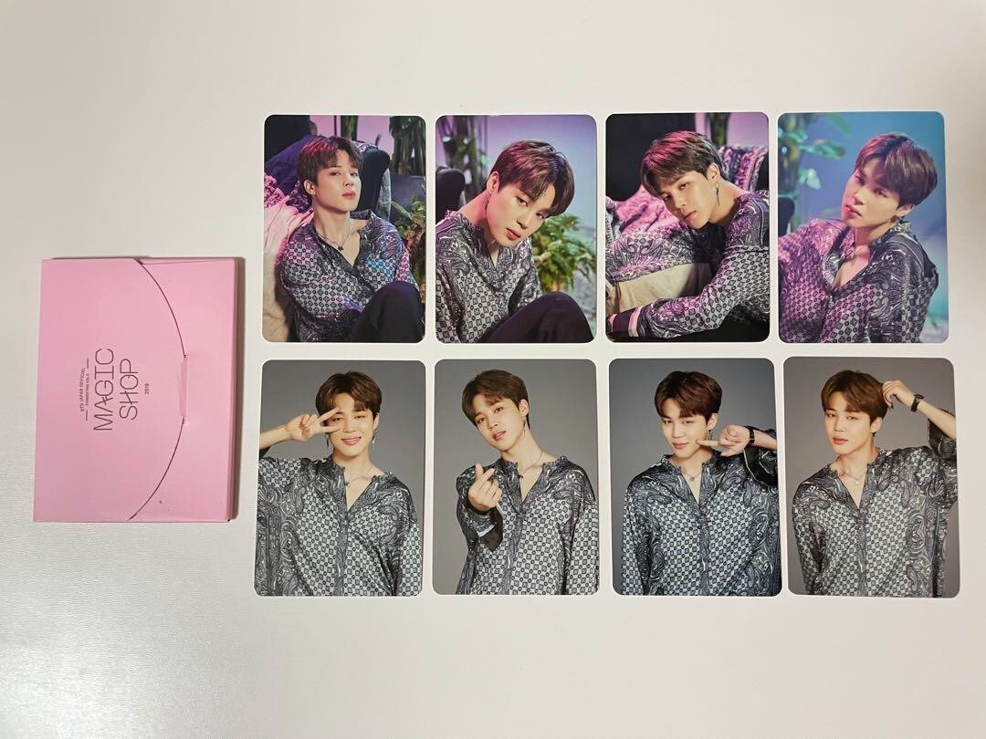 BTS JIMIN MAGIC SHOP FAN MEETING VOL. 5 Official Mini Photo Card