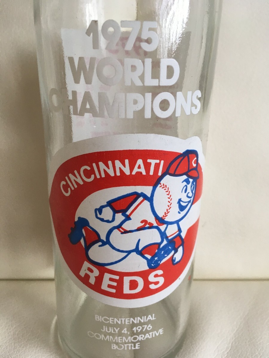1975 Cincinnati Reds World Champions Pepsi Commemorative Glass