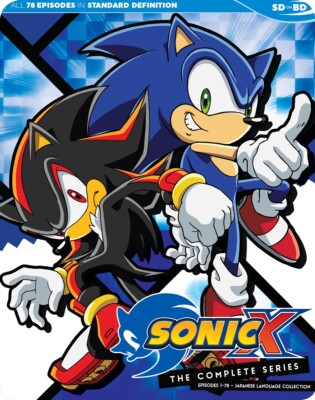 Sonic X the complete series (Japanese Language) / NEW anime on Blu