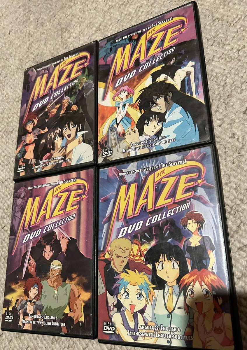 Maze megaburst space DVD Box Set Authentic U.S. Release Anime | eBay