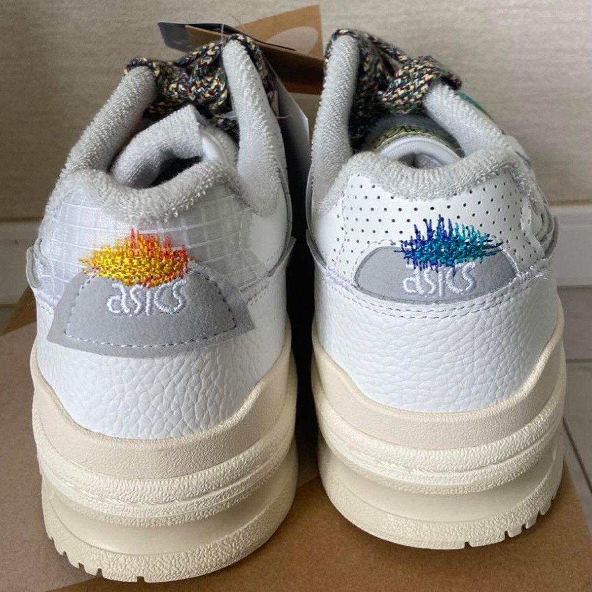 ASICS FUJITAKA TOWEL IMABARI EX89 WHITE JP27.0 US9 Sneakers Shoes