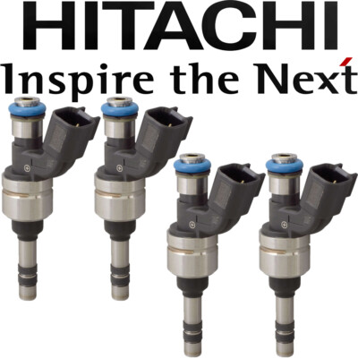 Hitachi OEM Set of 4 Fuel Injector 16600AA300 For Forester Impreza