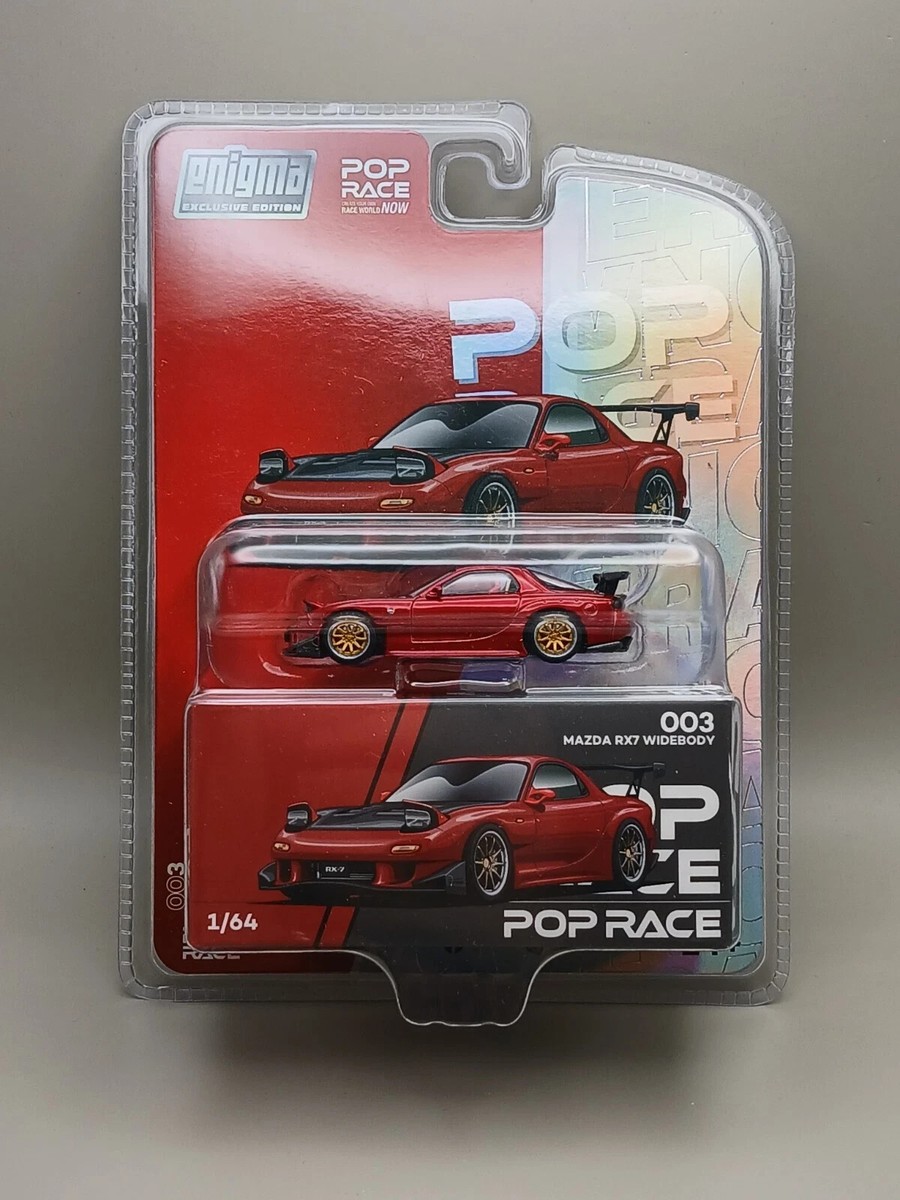 Pop Race Chase Mazda RX-7 Widebody Red Enigma Exclusive 003