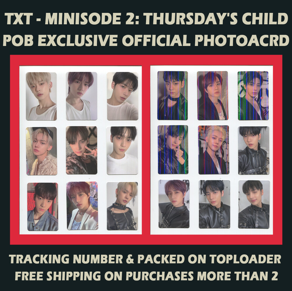 TXT - MINISODE 2: THURSDAY'S CHILD WEVERSE POB EXCLUSIVE OFFICIAL